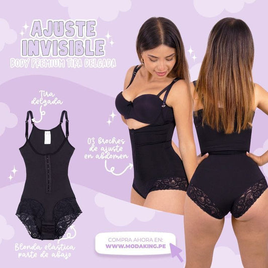 🐝Body Premium Invisible Tirantes Delgados