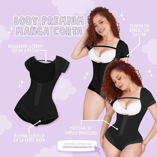 🐝Body Premium Invisible  Manga corta